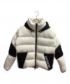 MONCLER GRENOBLEモンクレール グルノーブル）の古着「ボアダウンジャケット」｜ホワイト
