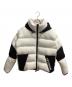 MONCLER GRENOBLE（モンクレール グルノーブル）の古着「ボアダウンジャケット」｜ホワイト