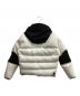 MONCLER GRENOBLE (モンクレール グルノーブル) ボアダウンジャケット ホワイト サイズ:SIZE M：75000円