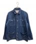 DANTON（ダントン）の古着「カバーオール」｜インディゴ