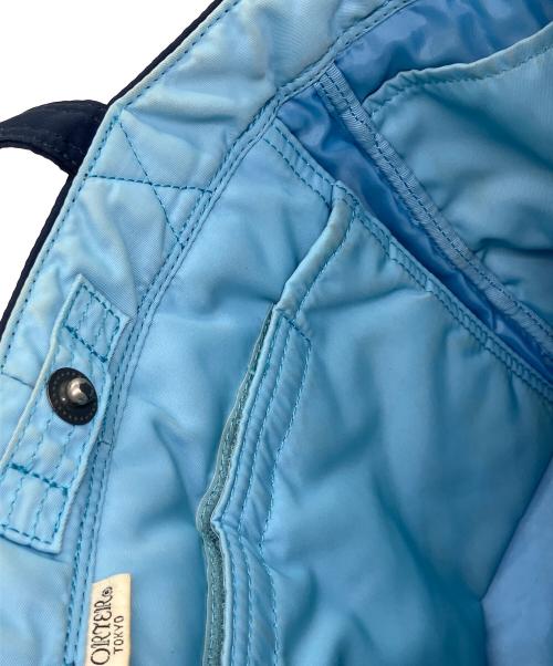 PORTER（ポーター）PORTER (ポーター) クリーム　トートバッグ ネイビーの古着・服飾アイテム