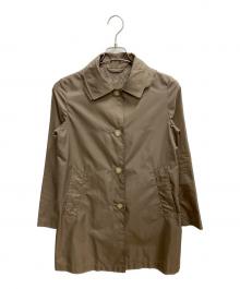 Traditional Weatherwear（トラディショナルウェザーウェア）の古着「DUDLEY ステンカラーコート」｜ブラウン