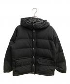 Schottショット）の古着「CLASSIC HOODED DOWN JACKET ダウンジャケット」｜ブラック