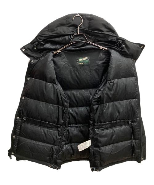 Schott（ショット）Schott (ショット) CLASSIC HOODED DOWN JACKET ダウンジャケット ブラック サイズ:SIZE Mの古着・服飾アイテム