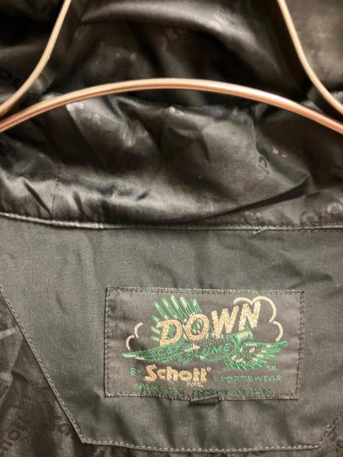 Schott（ショット）Schott (ショット) CLASSIC HOODED DOWN JACKET ダウンジャケット ブラック サイズ:SIZE Mの古着・服飾アイテム