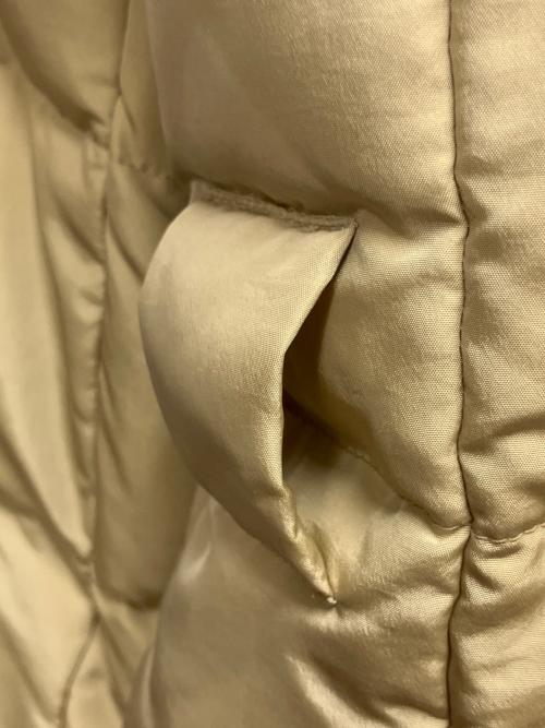 Max Mara WEEK END LINE（マックスマーラ ウイークエンドライン）Max Mara WEEK END LINE (マックスマーラ ウイークエンドライン) 中綿コート ベージュ サイズ:SIZE 40の古着・服飾アイテム