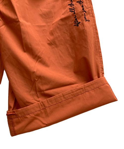 niko and（ニコアンド）niko and (ニコアンド) 刺繍ワイドパンツ オレンジ サイズ:SIZE Lの古着・服飾アイテム