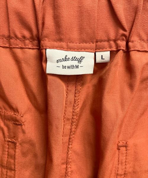 niko and（ニコアンド）niko and (ニコアンド) 刺繍ワイドパンツ オレンジ サイズ:SIZE Lの古着・服飾アイテム