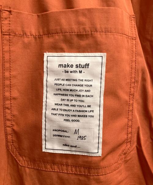 niko and（ニコアンド）niko and (ニコアンド) 刺繍ワイドパンツ オレンジ サイズ:SIZE Lの古着・服飾アイテム
