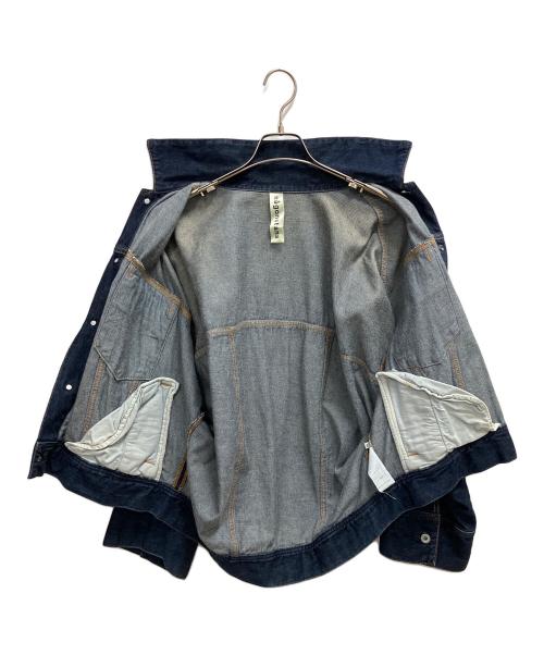 nagonstans（ナゴンスタンス）nagonstans (ナゴンスタンス) ドルマンデニムジャケット インディゴ サイズ:SIZE 36の古着・服飾アイテム