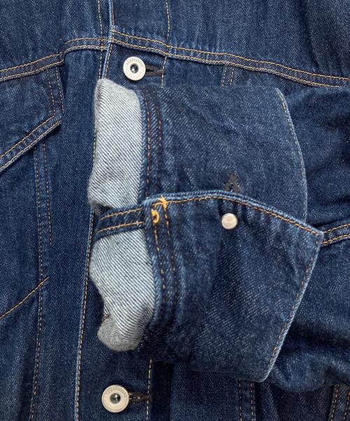 nagonstans（ナゴンスタンス）nagonstans (ナゴンスタンス) ドルマンデニムジャケット インディゴ サイズ:SIZE 36の古着・服飾アイテム