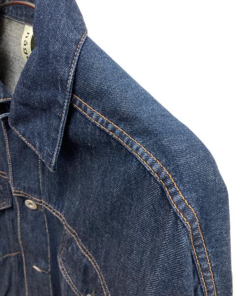 nagonstans（ナゴンスタンス）nagonstans (ナゴンスタンス) ドルマンデニムジャケット インディゴ サイズ:SIZE 36の古着・服飾アイテム