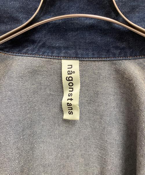 nagonstans（ナゴンスタンス）nagonstans (ナゴンスタンス) ドルマンデニムジャケット インディゴ サイズ:SIZE 36の古着・服飾アイテム