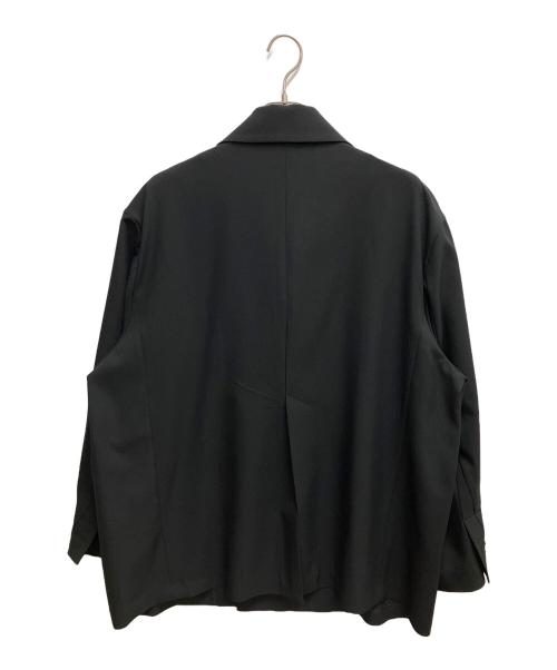 HeRIN.CYE（ヘリンドットサイ）HeRIN.CYE (ヘリンドットサイ) slit sleeve jacket ブラック サイズ:SIZE Freeの古着・服飾アイテム