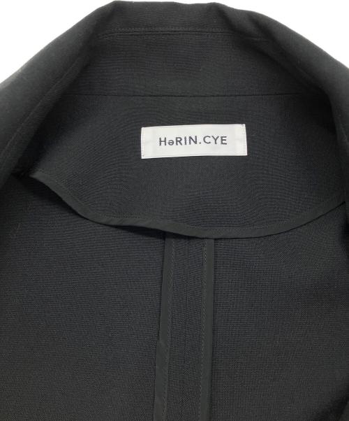HeRIN.CYE（ヘリンドットサイ）HeRIN.CYE (ヘリンドットサイ) slit sleeve jacket ブラック サイズ:SIZE Freeの古着・服飾アイテム