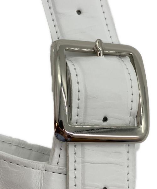 DUREN（ドゥーレン）DUREN (ドゥーレン) Shoulder Bag ホワイトの古着・服飾アイテム