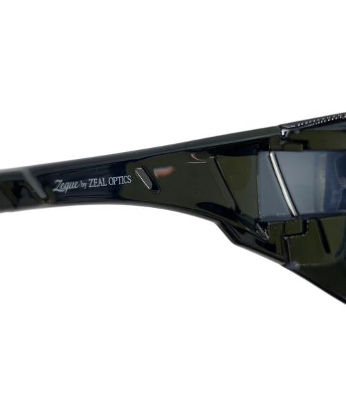 Zeque by ZEAL OPTICS（ゼクーバイジールオプティクス）Zeque by ZEAL OPTICS (ゼクーバイジールオプティクス) 偏光サングラス ブラックの古着・服飾アイテム