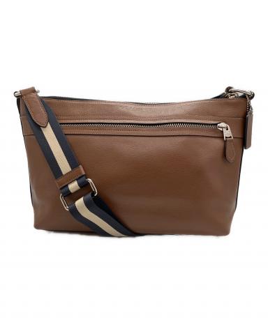 中古・古着通販】COACH (コーチ) ショルダーバッグ ブラウン｜ブランド