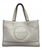 COACHコーチ）の古着「デンプシー キャリーオール ウィズ パッチ」｜ホワイト