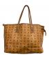 MCM (エムシーエム) トートバッグ ブラウン：12000円