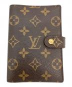 LOUIS VUITTONルイ ヴィトン）の古着「モノグラム アジェンダPM  手帳カバー」｜ブラウン
