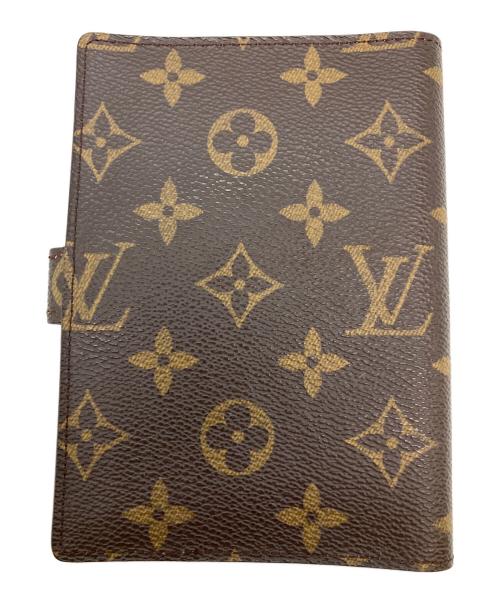 LOUIS VUITTON（ルイ ヴィトン）LOUIS VUITTON (ルイ ヴィトン) モノグラム アジェンダPM  手帳カバー ブラウンの古着・服飾アイテム