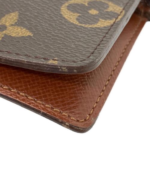 LOUIS VUITTON（ルイ ヴィトン）LOUIS VUITTON (ルイ ヴィトン) モノグラム アジェンダPM  手帳カバー ブラウンの古着・服飾アイテム