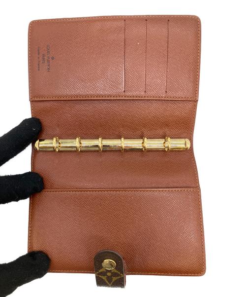 LOUIS VUITTON（ルイ ヴィトン）LOUIS VUITTON (ルイ ヴィトン) モノグラム アジェンダPM  手帳カバー ブラウンの古着・服飾アイテム