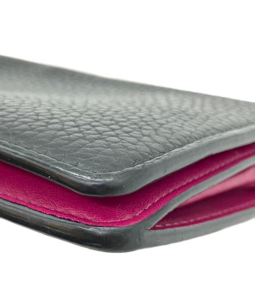 Christian Dior（クリスチャン ディオール）Christian Dior (クリスチャン ディオール) 長財布 ブラックの古着・服飾アイテム