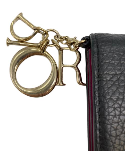 Christian Dior（クリスチャン ディオール）Christian Dior (クリスチャン ディオール) 長財布 ブラックの古着・服飾アイテム