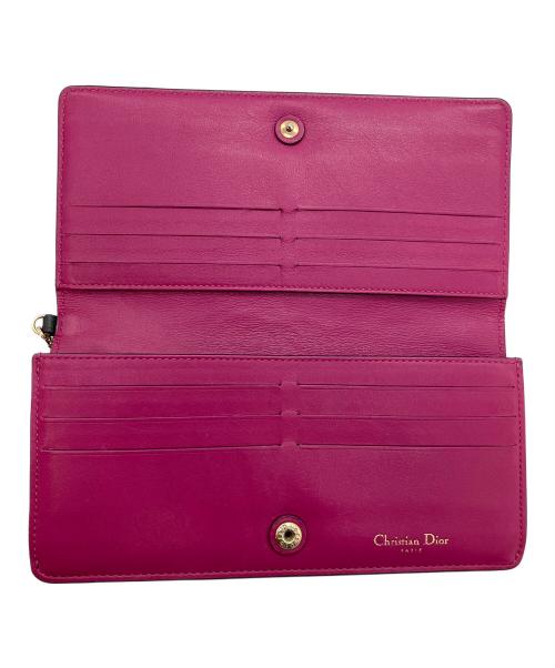 Christian Dior（クリスチャン ディオール）Christian Dior (クリスチャン ディオール) 長財布 ブラックの古着・服飾アイテム
