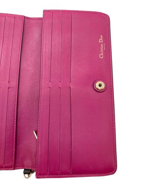 Christian Dior（クリスチャン ディオール）Christian Dior (クリスチャン ディオール) 長財布 ブラックの古着・服飾アイテム