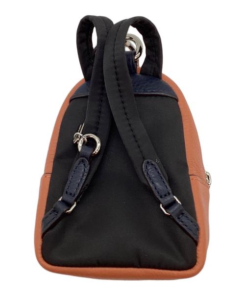 COACH（コーチ）COACH (コーチ) リュック型チャーム キーホルダー オレンジ×ブルーの古着・服飾アイテム