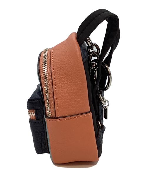 COACH（コーチ）COACH (コーチ) リュック型チャーム キーホルダー オレンジ×ブルーの古着・服飾アイテム