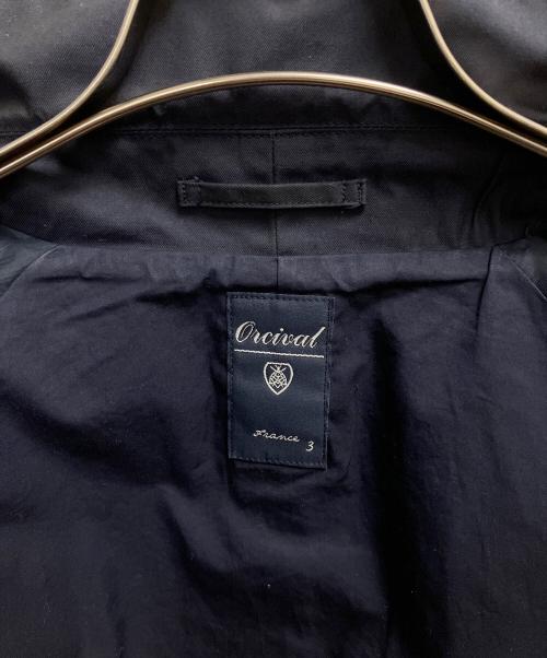 ORCIVAL（オーシバル）ORCIVAL (オーシバル) ステンカラーコート ネイビー サイズ:SIZE Lの古着・服飾アイテム