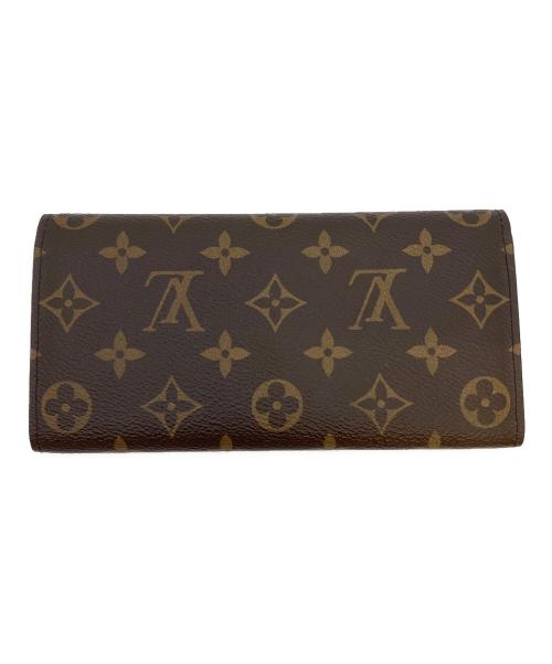 LOUIS VUITTON（ルイ ヴィトン）LOUIS VUITTON (ルイ ヴィトン) モノグラム ポルトフォイユ・エミリー 長財布 ブラウンの古着・服飾アイテム