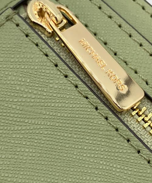MICHAEL KORS（マイケル・コース）MICHAEL KORS (マイケル・コース) コイン・カードケース グリーンの古着・服飾アイテム