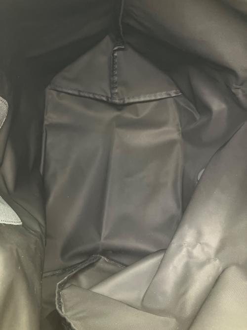 LONGCHAMP（ロンシャン）LONGCHAMP (ロンシャン) ルプリアージュ トップハンドルバッグ　トートバッグ グレー×ブラウンの古着・服飾アイテム