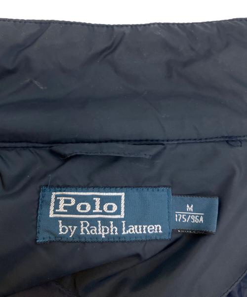 POLO RALPH LAUREN（ポロ・ラルフローレン）POLO RALPH LAUREN (ポロ・ラルフローレン)  キルティングジャケット　中綿ジャケット ネイビー サイズ:SIZE M/175 96Aの古着・服飾アイテム