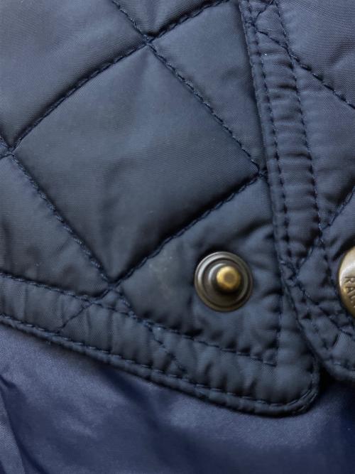 POLO RALPH LAUREN（ポロ・ラルフローレン）POLO RALPH LAUREN (ポロ・ラルフローレン)  キルティングジャケット　中綿ジャケット ネイビー サイズ:SIZE M/175 96Aの古着・服飾アイテム