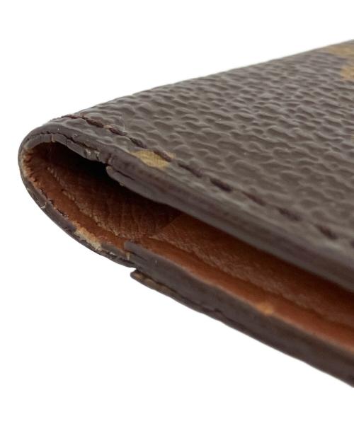 LOUIS VUITTON（ルイ ヴィトン）LOUIS VUITTON (ルイ ヴィトン) モノグラム ポシェット カルト ヴィジット 名刺入れ ブラウンの古着・服飾アイテム