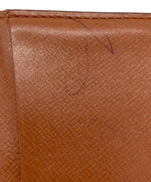 LOUIS VUITTON（ルイ ヴィトン）LOUIS VUITTON (ルイ ヴィトン) モノグラム ポシェット カルト ヴィジット 名刺入れ ブラウンの古着・服飾アイテム