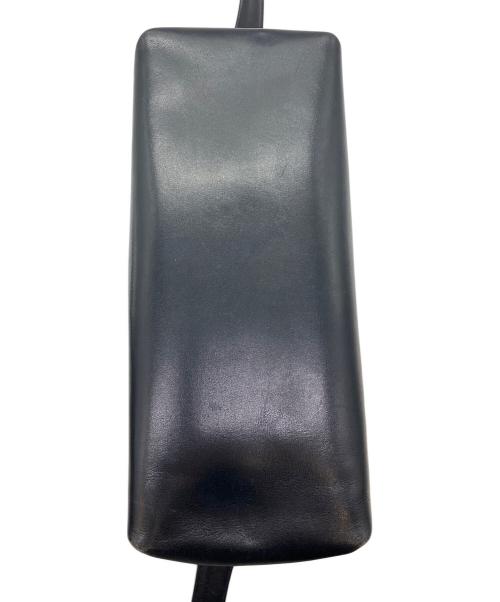 GUCCI（グッチ）GUCCI (グッチ) OLD GUCCI ターンロック ショルダーバッグ ネイビーの古着・服飾アイテム