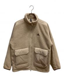 adidas（アディダス）の古着「ボアジャケット」｜ベージュ