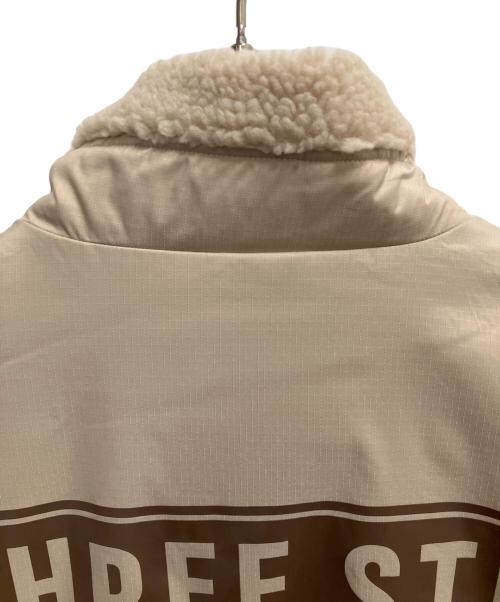 adidas（アディダス）adidas (アディダス) ボアジャケット ベージュ サイズ:SIZE Lの古着・服飾アイテム