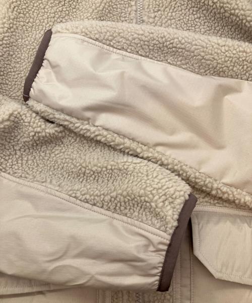 adidas（アディダス）adidas (アディダス) ボアジャケット ベージュ サイズ:SIZE Lの古着・服飾アイテム