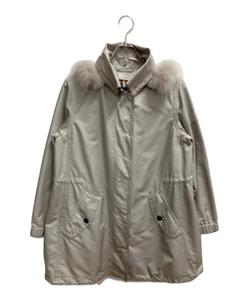 BURBERRY LONDON（バーバリーロンドン）BURBERRY LONDON (バーバリーロンドン) ライナー付ミリタリーブルゾン コート ベージュ サイズ:SIZE 44の古着・服飾アイテム