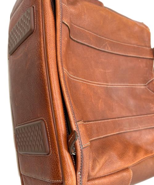 JOHNSTON&MURPHY（ジョンストン＆マーフィー）JOHNSTON&MURPHY (ジョンストン＆マーフィー) トートバッグ ブラウンの古着・服飾アイテム