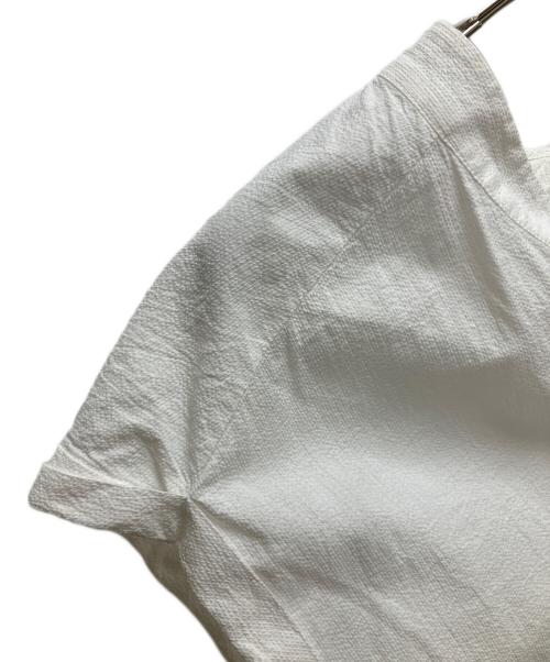 Adam et Rope（アダム エ ロペ）Adam et Rope (アダム エ ロペ) バックツイストノースリーブシャツ ホワイト サイズ:SIZE Fの古着・服飾アイテム
