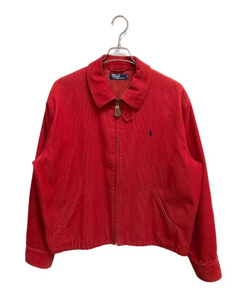 POLO RALPH LAUREN（ポロ・ラルフローレン）POLO RALPH LAUREN (ポロ・ラルフローレン) コーデュロイスイングトップ レッド サイズ:SIZE LLの古着・服飾アイテム
